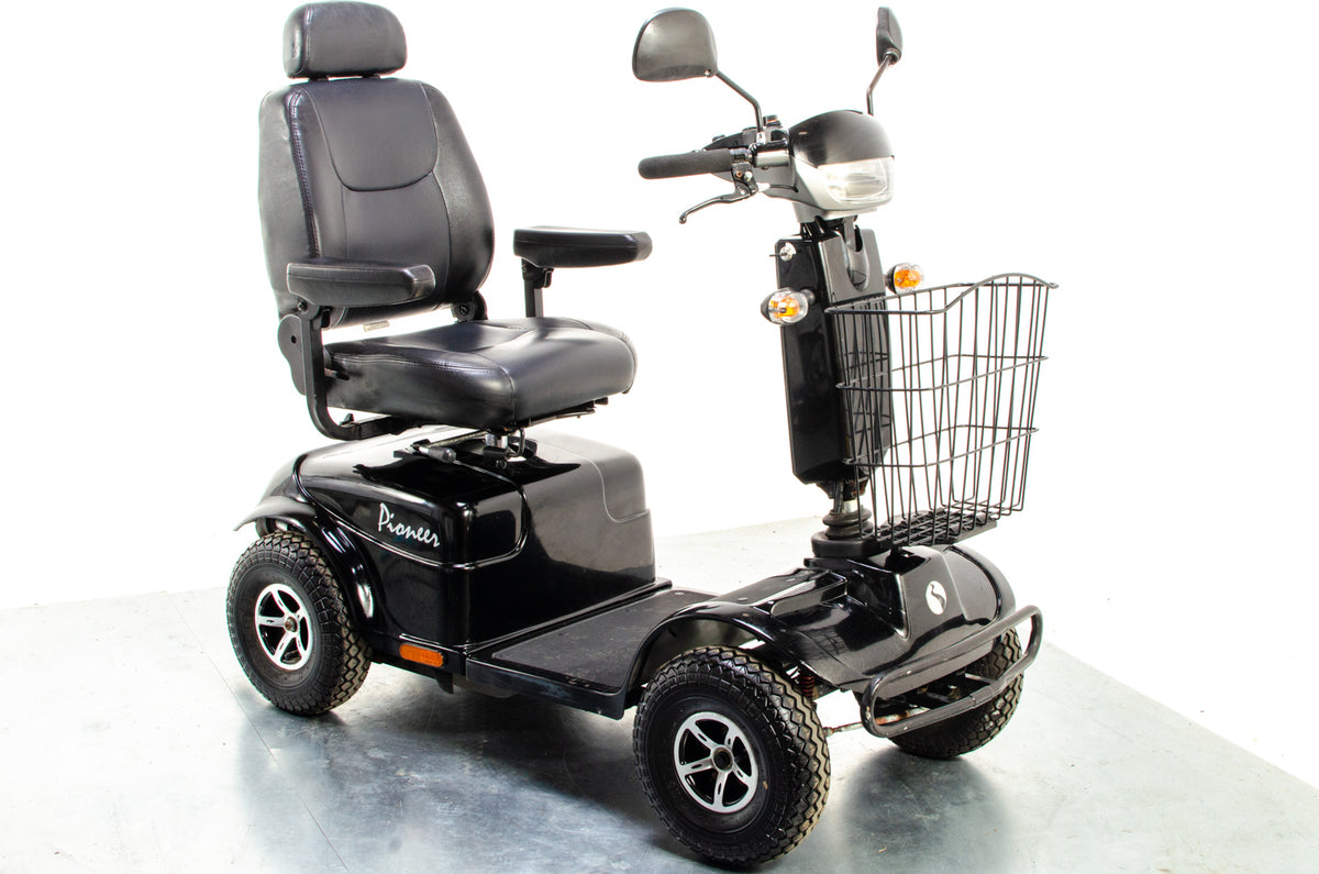 Rascal Pioneer Used Electric Mobility Scooter 8mph Off-Road All-Terrain Suspension Black