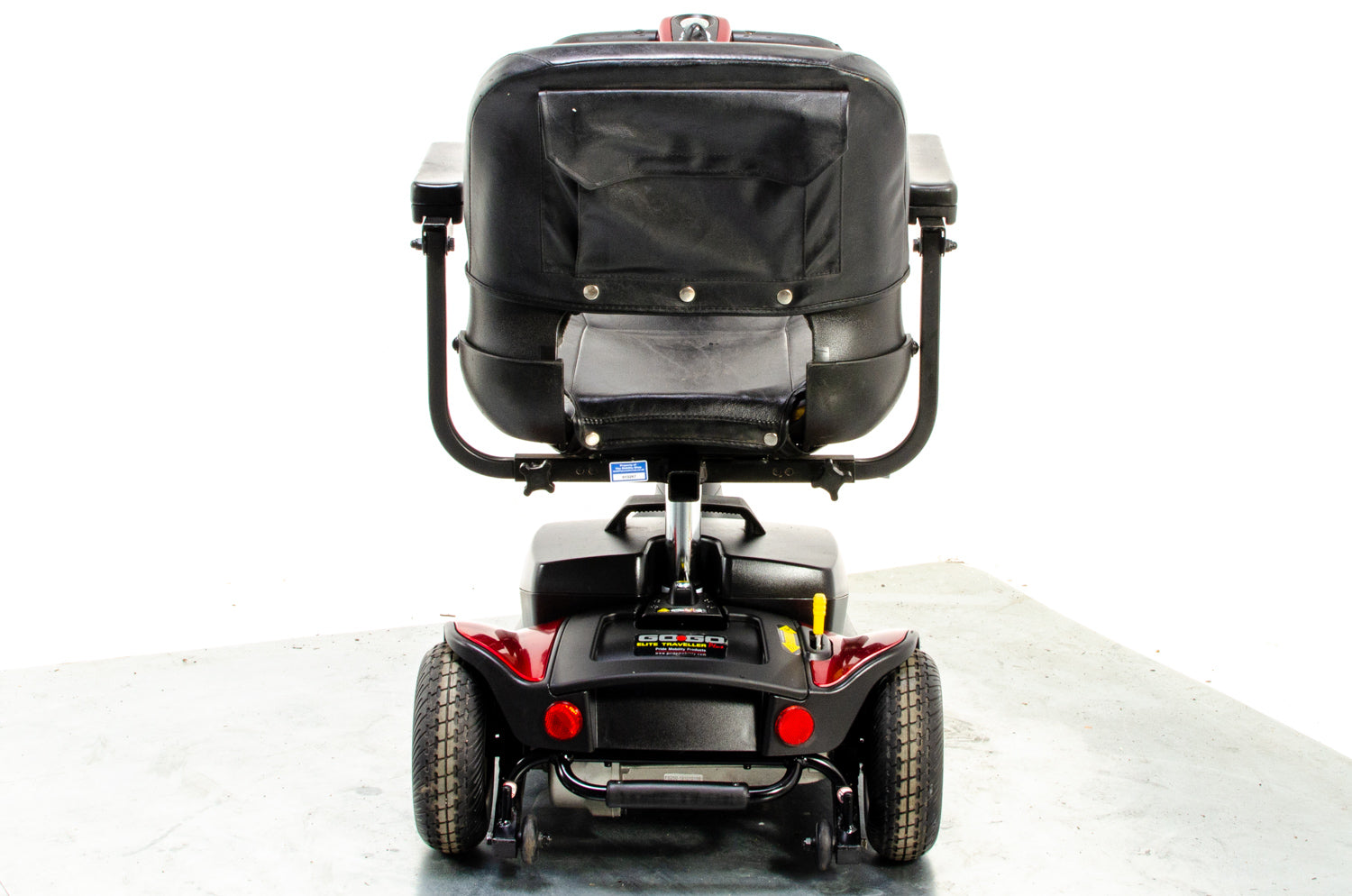 Pride Go-Go Elite Traveller LX 3 Used Mobility Scooter Boot Lightweight Travel Transportable Red 13267