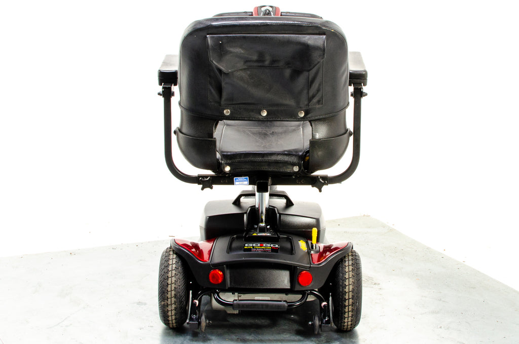 Pride Go-Go Elite Traveller LX 3 Used Mobility Scooter Boot Lightweight Travel Transportable Red 13267