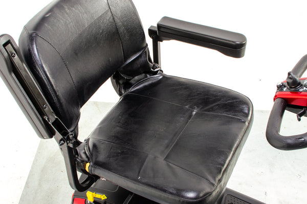 Pride Go-Go Elite Traveller LX 3 Used Mobility Scooter Boot Lightweight Travel Transportable Red 13267