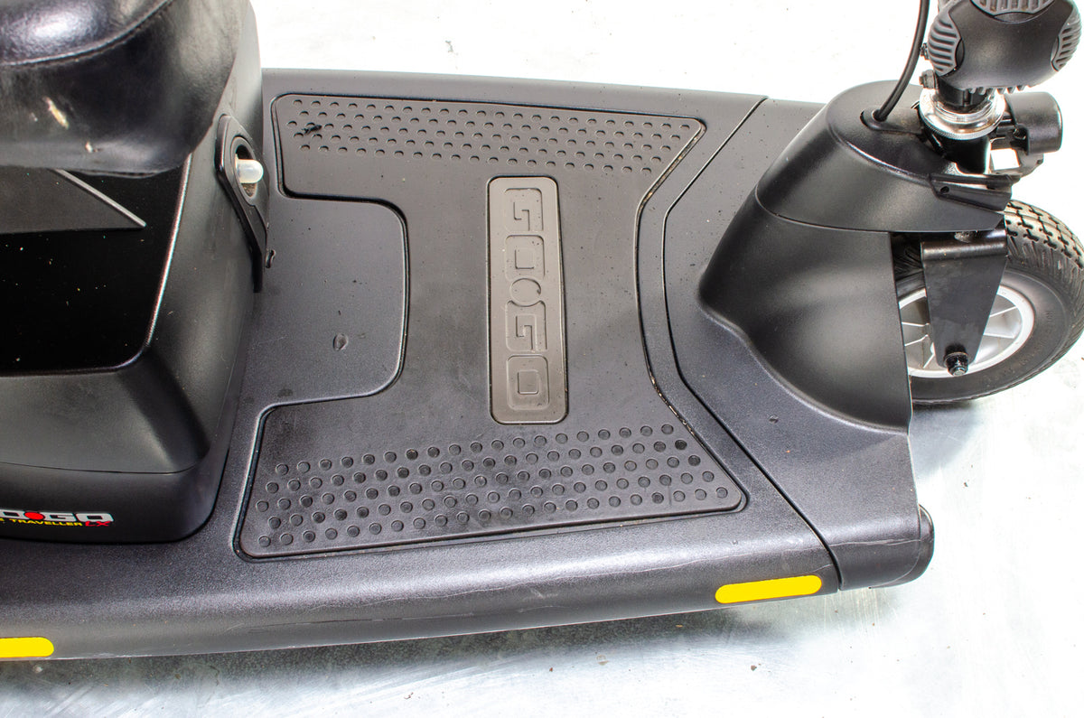 Pride Go-Go Elite Traveller LX 3 Used Mobility Scooter Boot Lightweight Travel Transportable Red 13267
