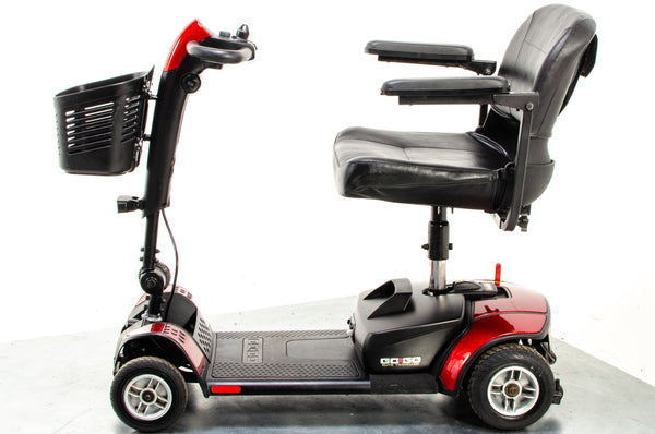 Pride Go-Go Elite Traveller Used Mobility Scooter Boot Lightweight Travel Transportable Red 13244