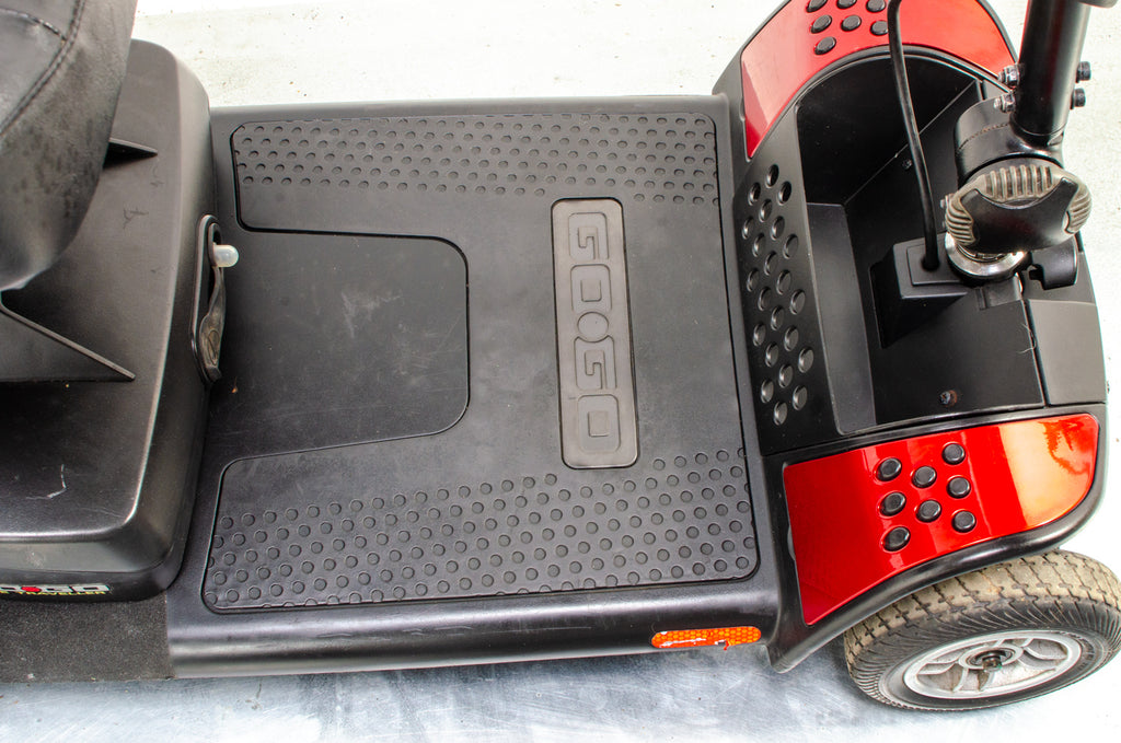 Pride Go-Go Elite Traveller Used Mobility Scooter Boot Lightweight Travel Transportable Red 13244