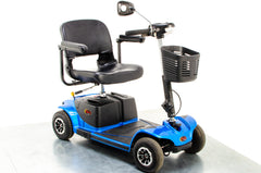 2015 Pride Apex Sprint Used Mobility Scooter 4mph Midsize Pavement Transportable Travel Blue