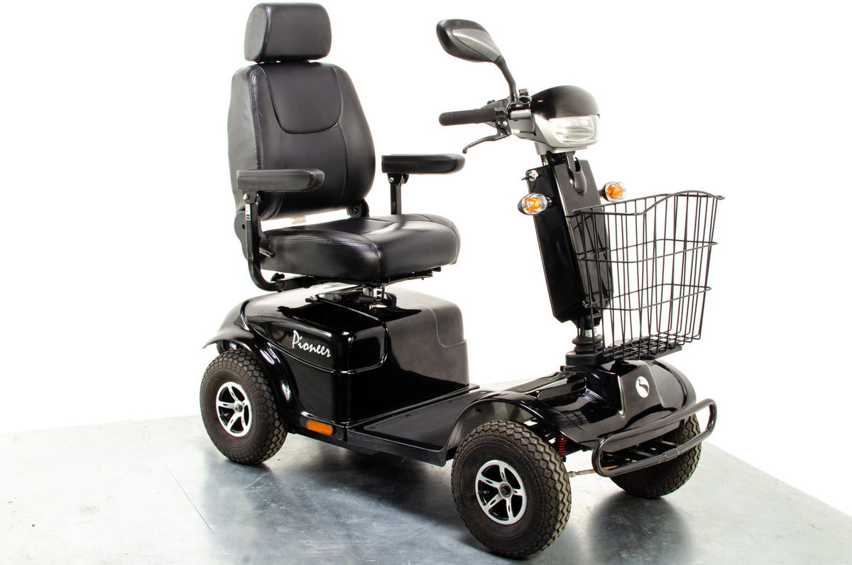 Rascal Pioneer Used Electric Mobility Scooter 8mph All-Terrain Suspension Off-Road Black 13250