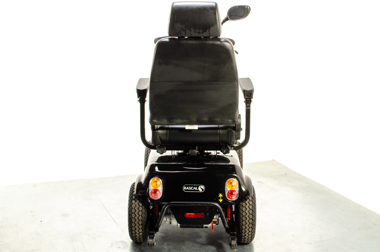 Rascal Pioneer Used Electric Mobility Scooter 8mph All-Terrain Suspension Off-Road Black 13250