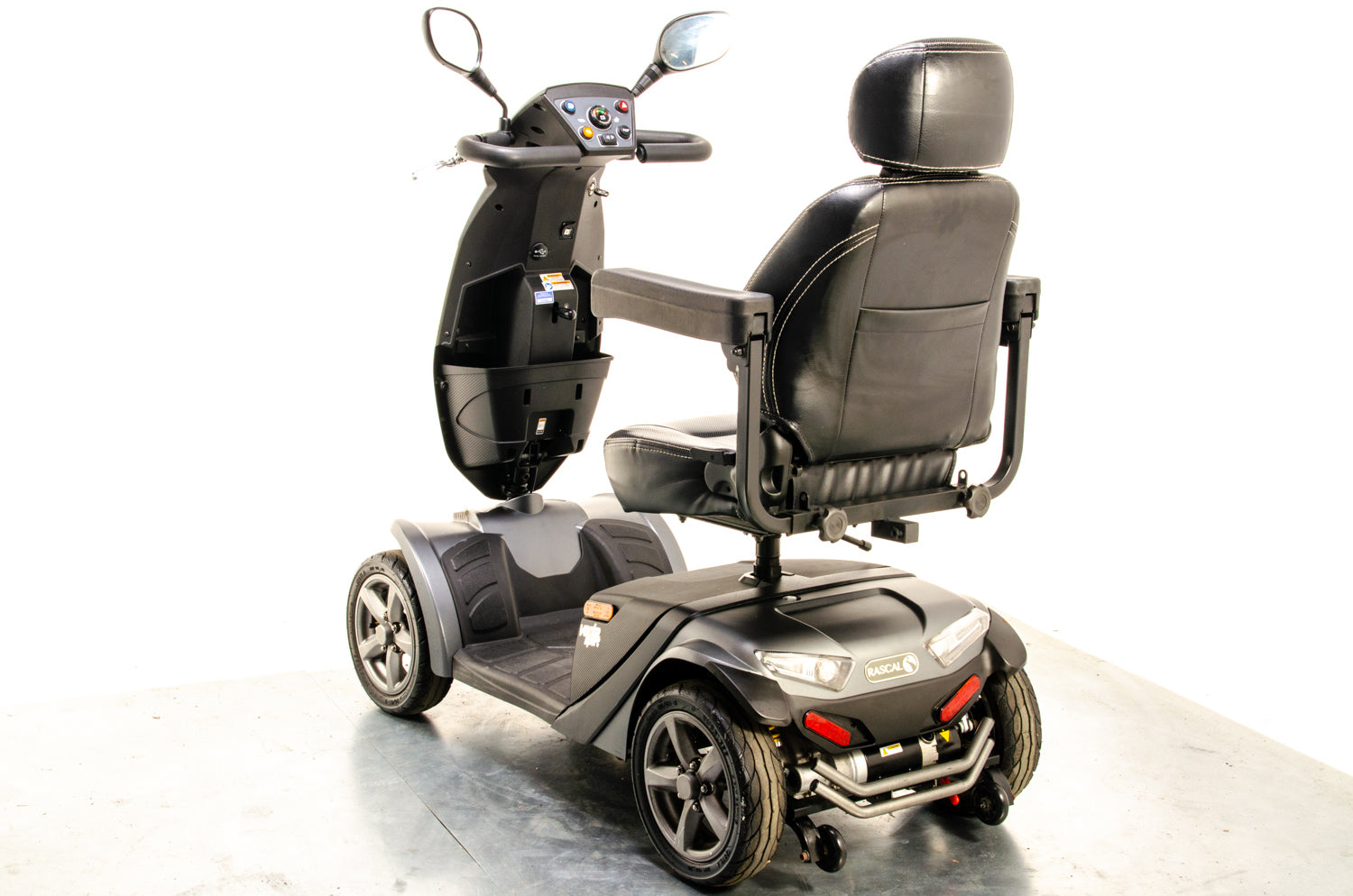 Rascal Vecta Sport Used Electric Mobility Scooter Fast Suspension Road Legal All-Terrain Grey 13320