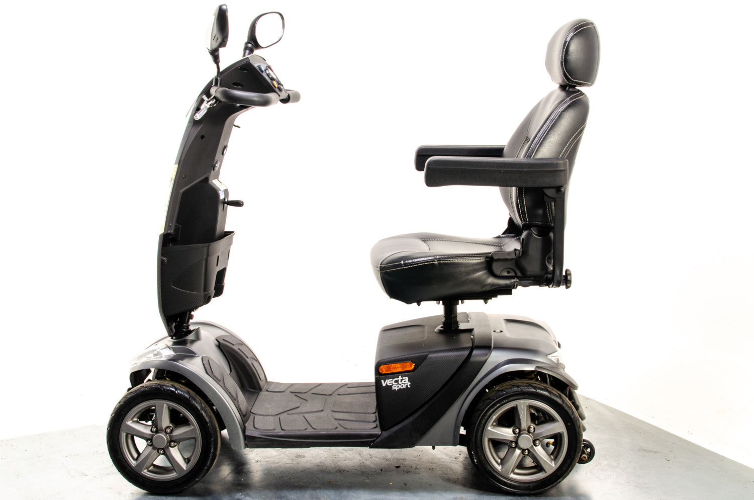 Rascal Vecta Sport Used Electric Mobility Scooter Fast Suspension Road Legal All-Terrain Grey 13320