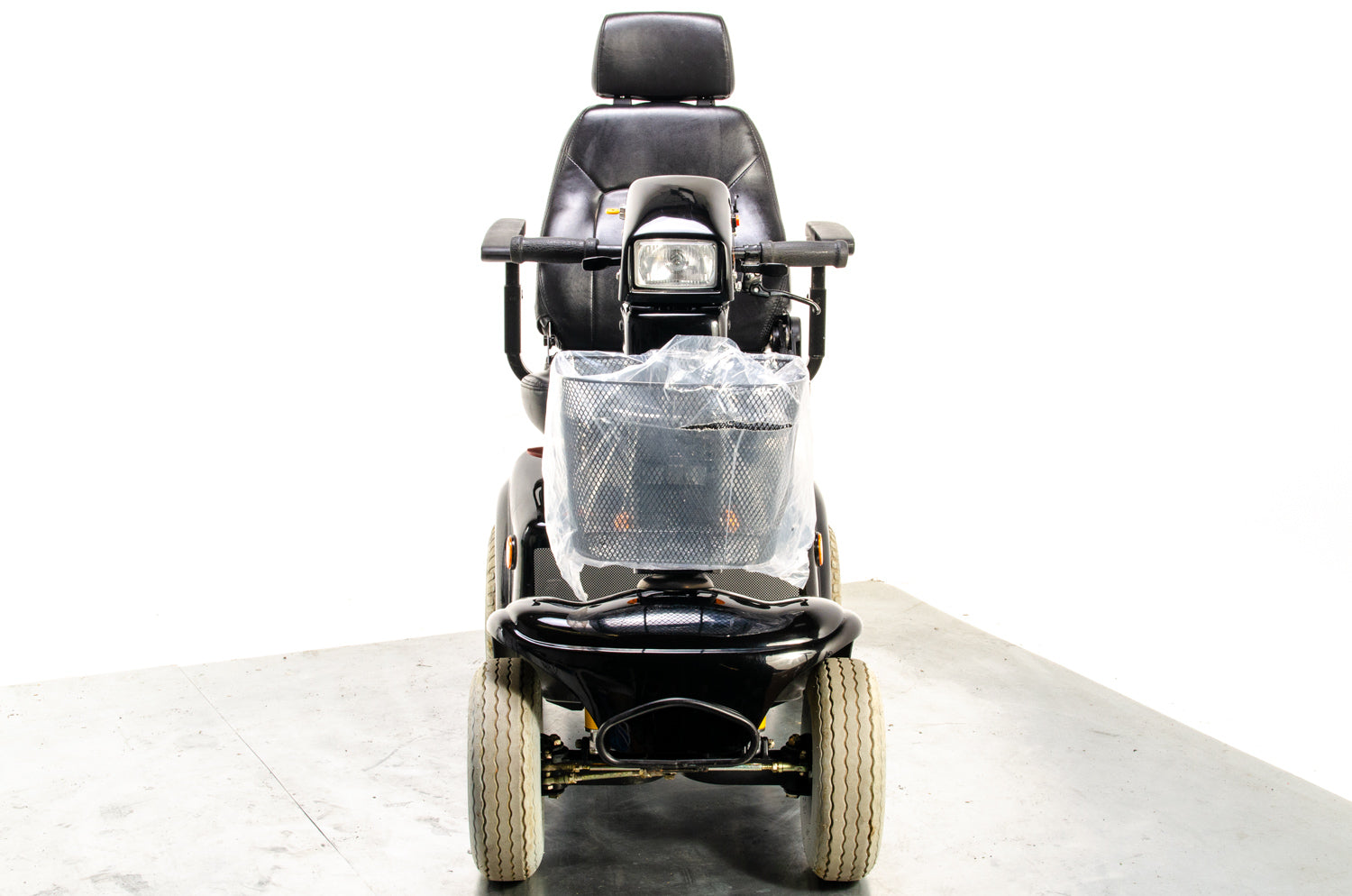 Rascal 850 Used Electric Mobility Scooter 8mph All-Terrain Road Pavement Suspension Pneumatic Black 13270