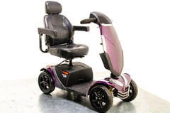 Rascal Vecta Sport Compact Used Electric Mobility Scooter 8mph Max Grip Suspension All-Terrain Road Legal Purple Sparkle 13317