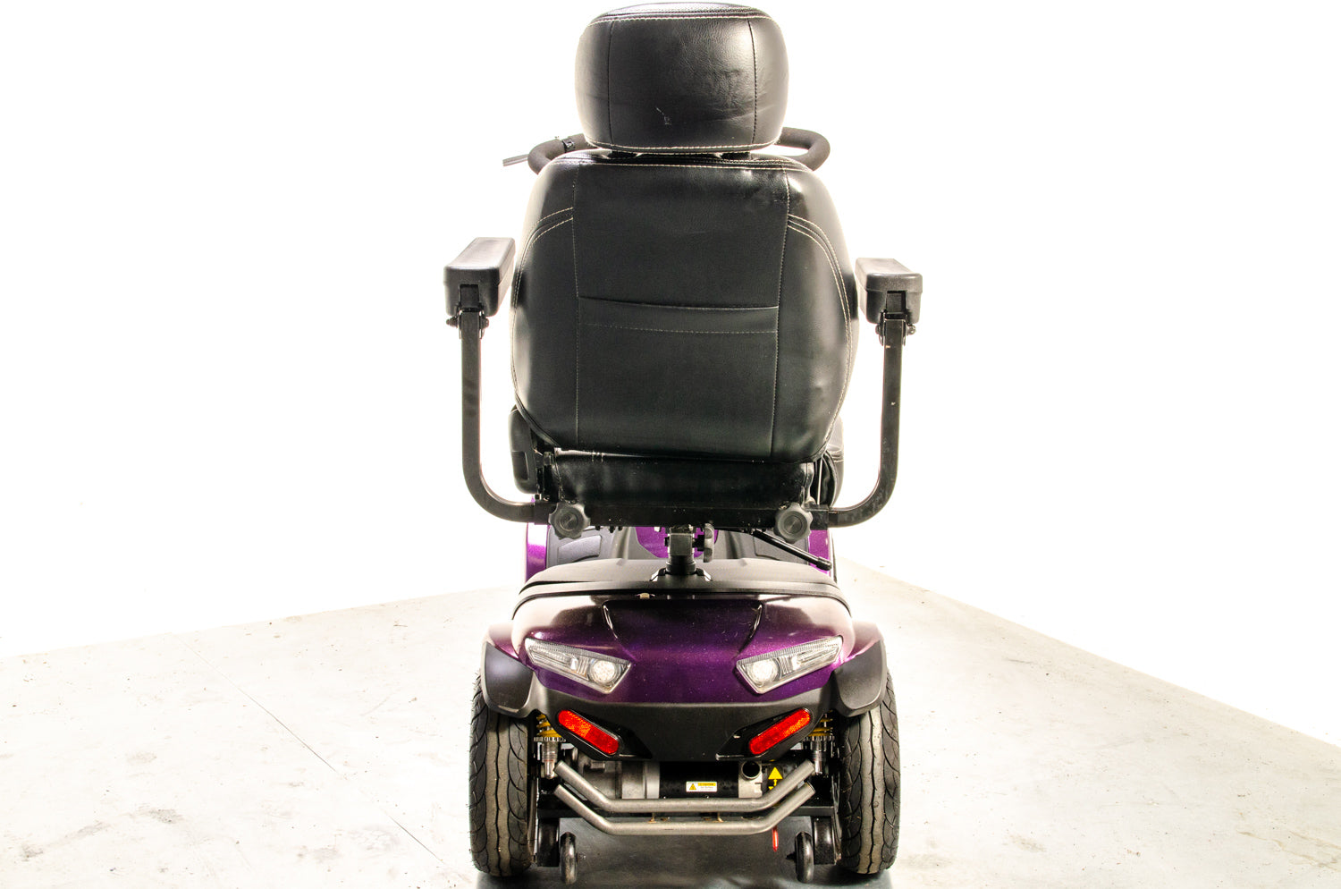 Rascal Vecta Sport Compact Used Electric Mobility Scooter 8mph Max Grip Suspension All-Terrain Road Legal Purple Sparkle 13317