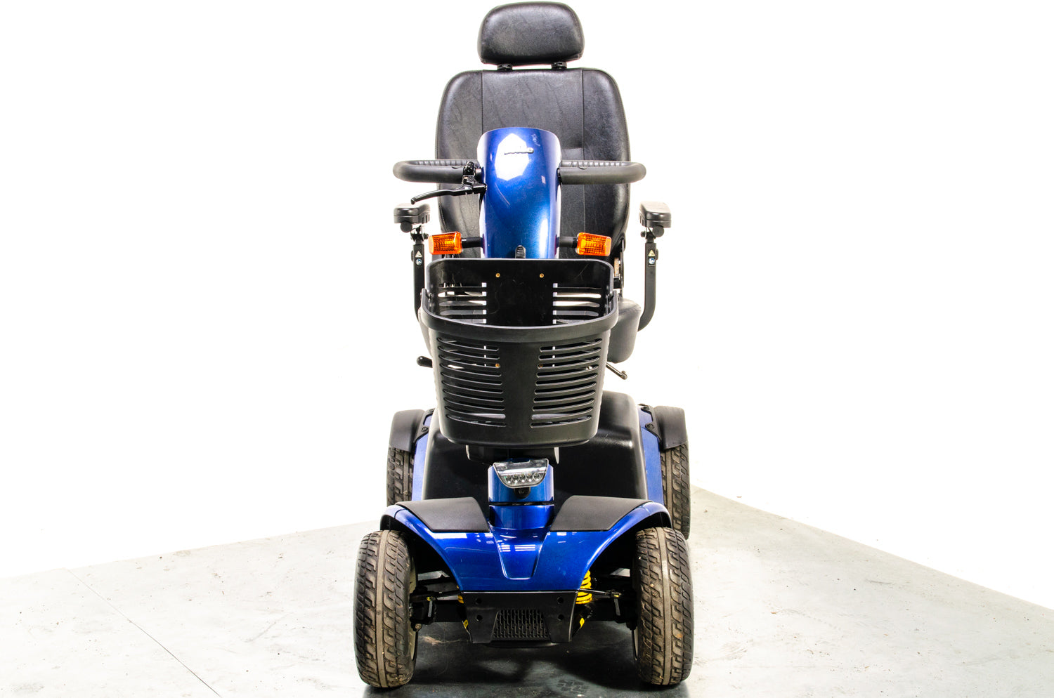 Pride Colt Sport Used Electric Mobility Scooter 8mph Transportable Suspension Blue Pavement Road Legal 10363 Secondary image