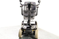 Kymco Super 8 Used Mobility Scooter 8mph Road Pavement Suspension Solid Tyres Black