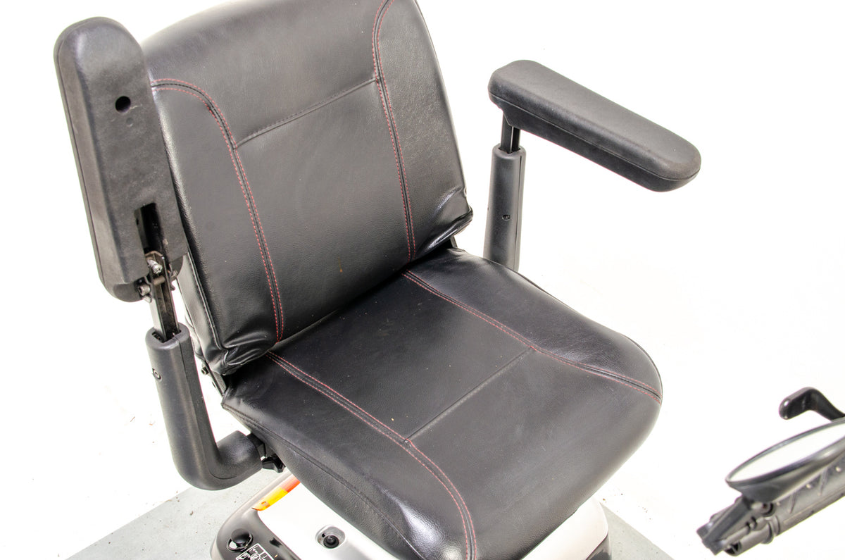 Kymco Super 8 Used Mobility Scooter 8mph Road Pavement Suspension Solid Tyres Black