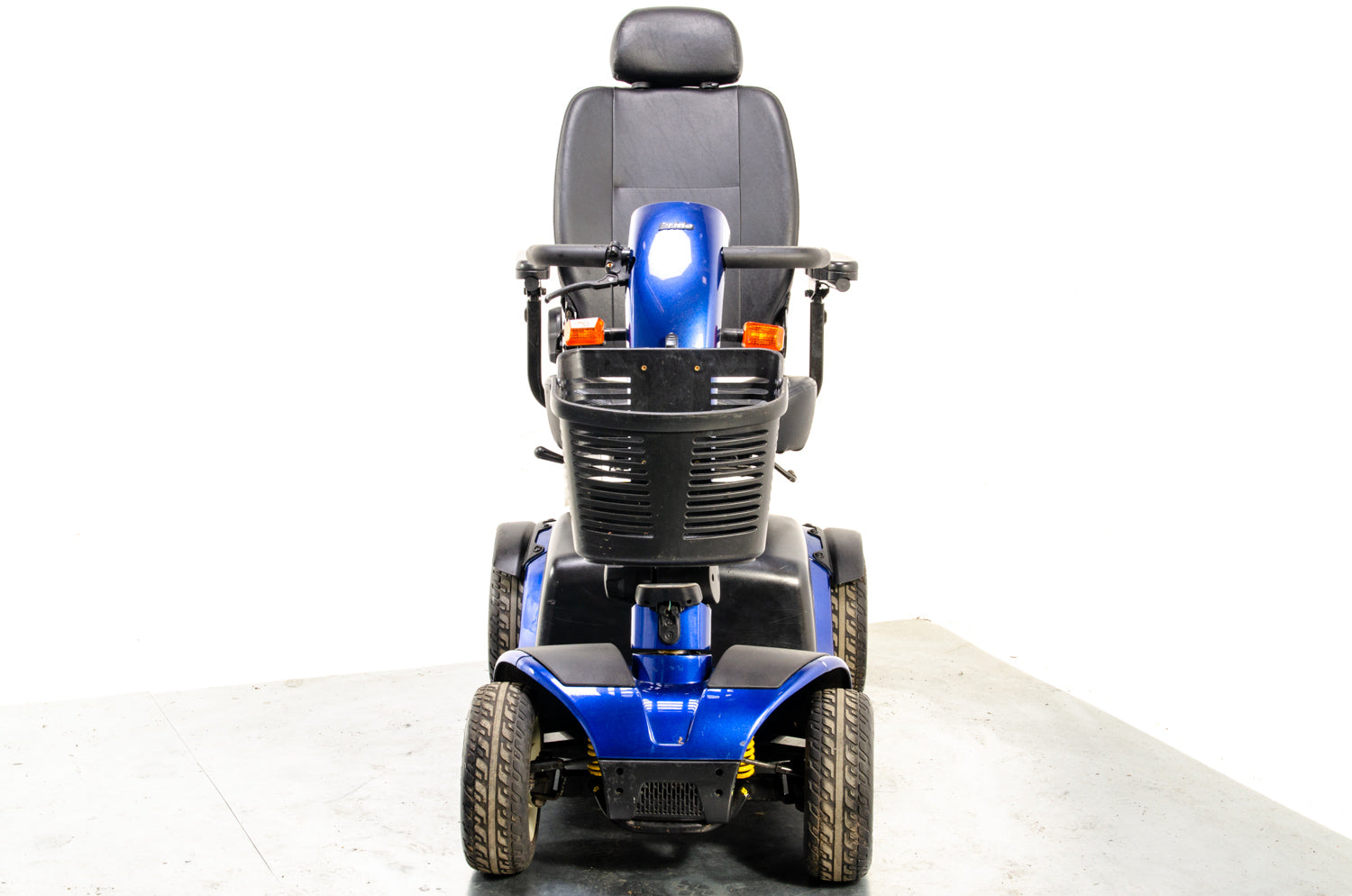 Pride Colt Sport Used Electric Mobility Scooter 8mph Transportable Suspension Blue Pavement Road Legal 13323 Secondary image
