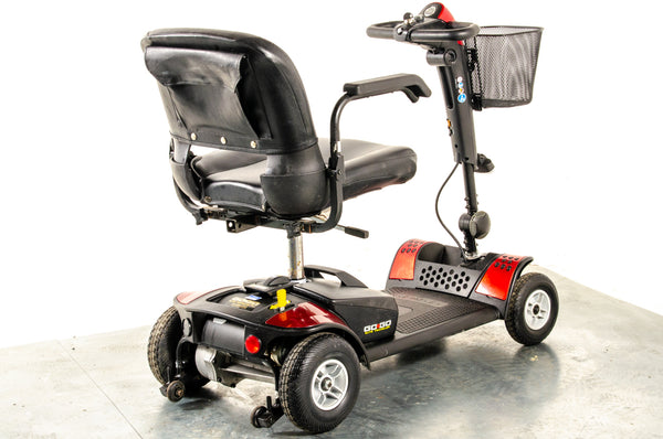 Pride Go-Go Elite Traveller Used Mobility Scooter Boot Lightweight Travel Transportable Red 13222