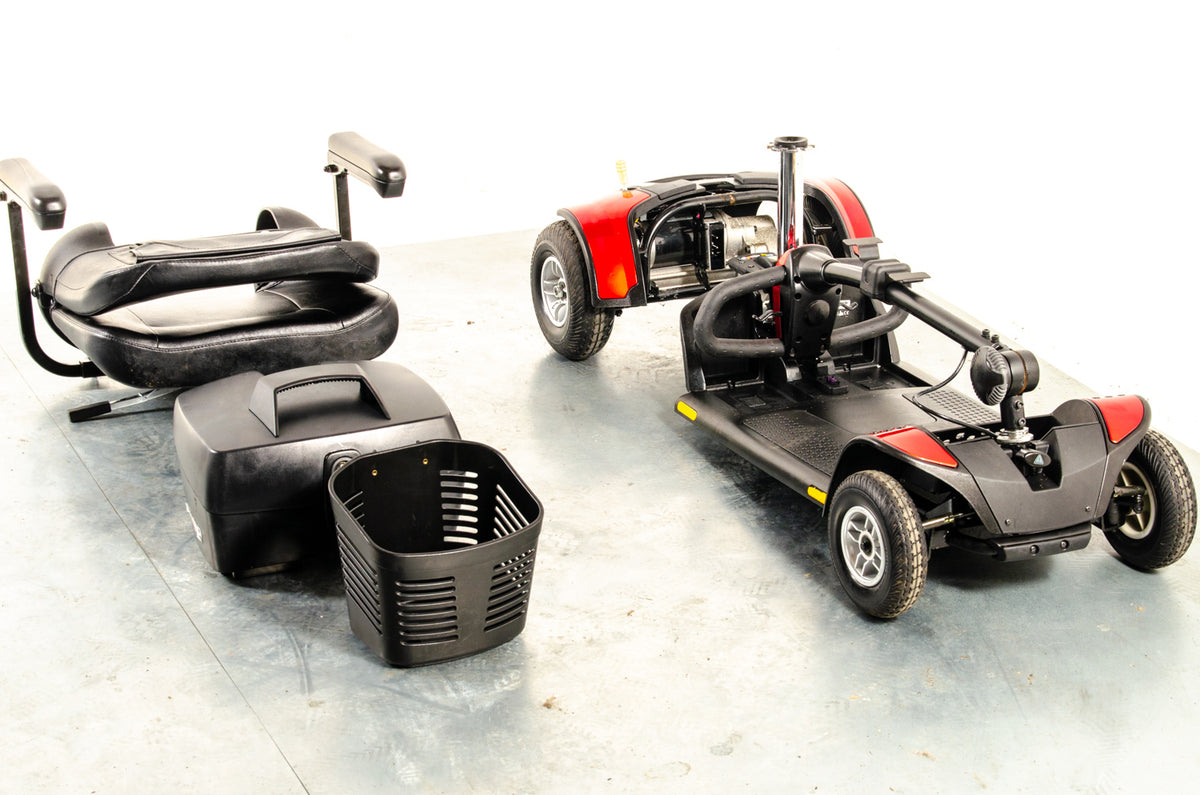Pride Go-Go Elite Traveller Plus Used Mobility Scooter Small Transportable Lightweight Travel Car 13321
