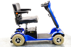 Sterling Sapphire 2 Used Mobility Scooter Midsize Transportable Pneumatic Tyres Folding Boot Blue 11463