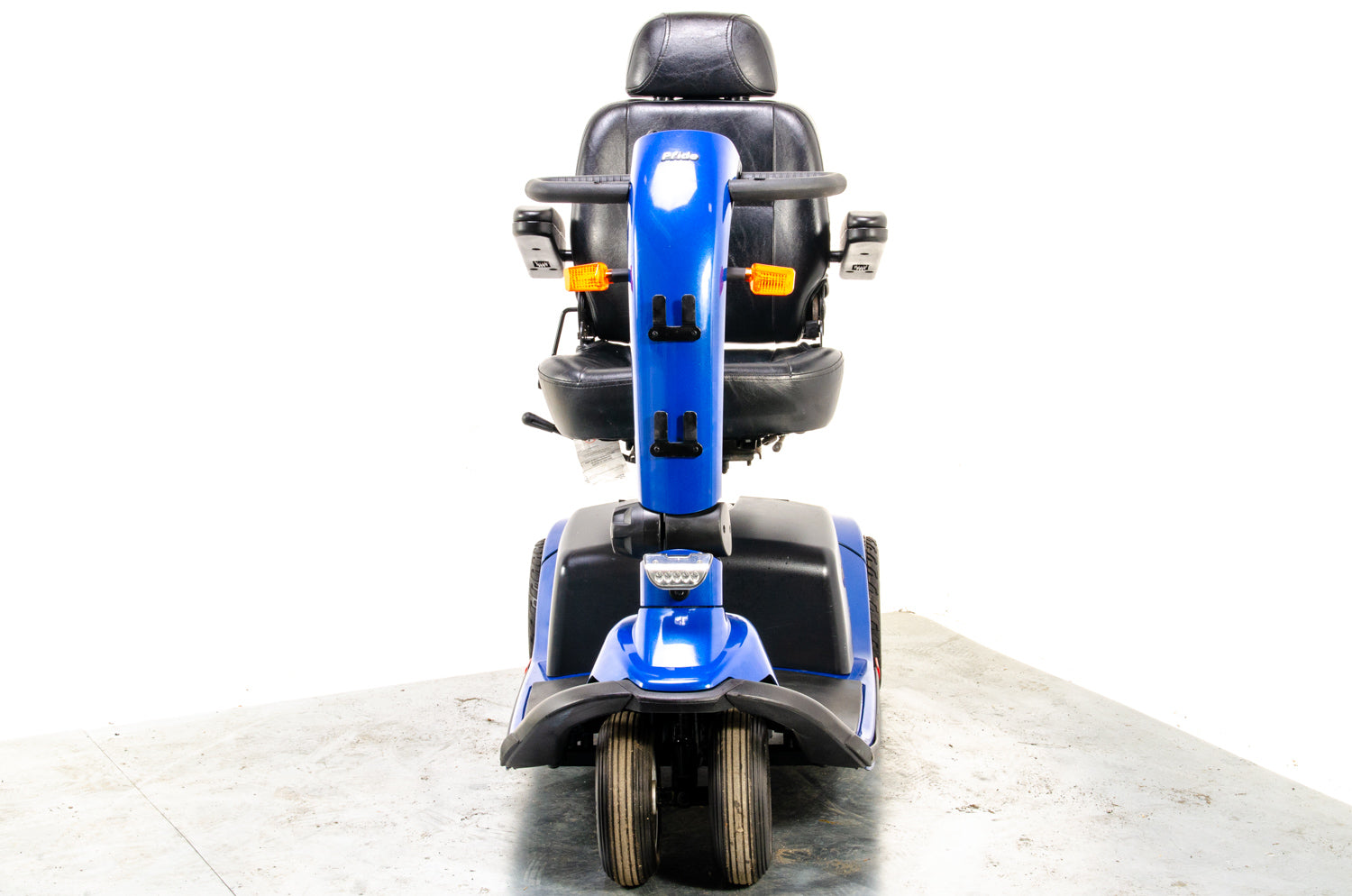 Pride Colt Twin Used Electric Mobility Scoter Transportable Trike Pavement Folding Blue 13272