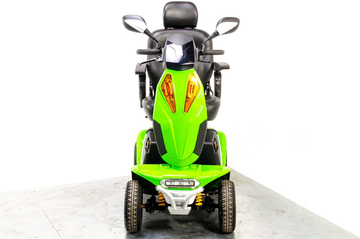 Monarch Vogue Sport Used Mobility Scooter 8mph Road Legal All Terrain Pneumatic Green Secondary image