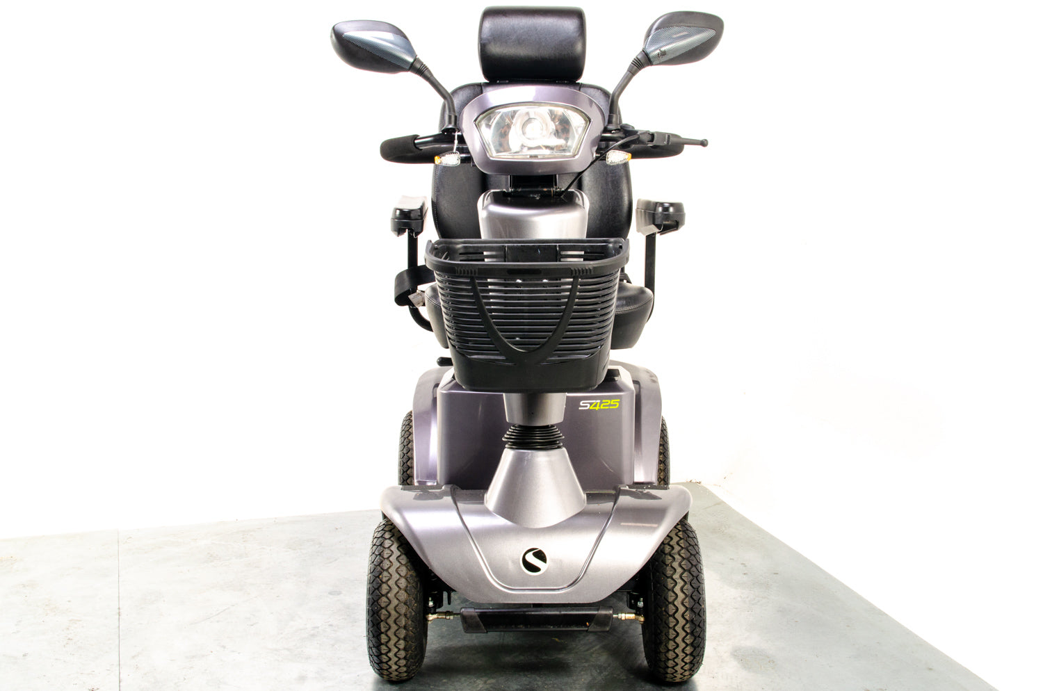 Sterling S425 Used Mobility Scooter 8mph All-Terrain Pneumatic Pavement Sunrise Medical Grey Midsize 13068 Secondary image