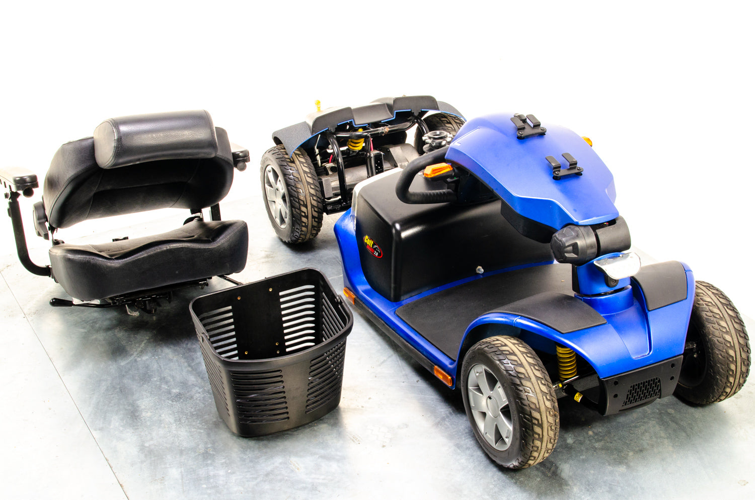 Pride Colt Deluxe 2.0 Electric Mobility Scooter Used Transportable Folding 6mph Road Pavement 13273 Secondary image