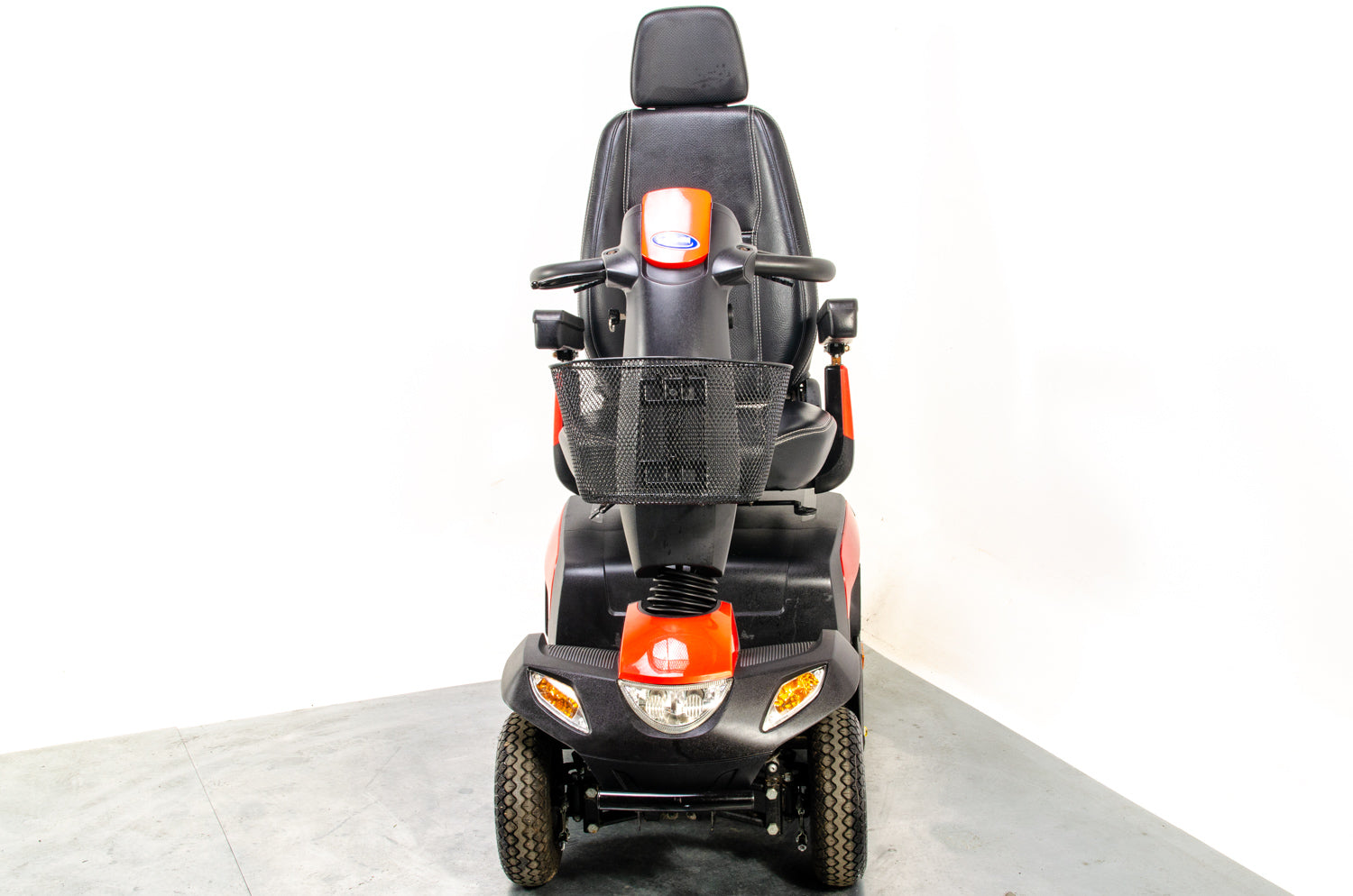 Invacare Orion Pro Used Mobility Scooter 8mph Road Pavement Suspension Pneumatic Tyres Red Midsize 13326 Secondary image