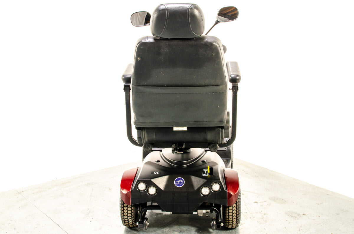 Excel Roadster DX8 Used Mobility Scooter 8mph Road Midsize Red Pneumatic Tyres Van Os  Pavement