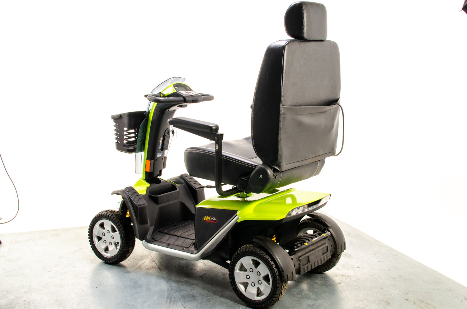 Pride Colt Executive Used Mobility Scooter All-Terrain Off-Road 8mph Road Legal Green Bariatric Seat