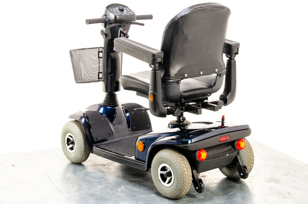 Invacare Leo Used Mobility Scooter Pavement Comfy Pneumatic Tyres Blue 13065
