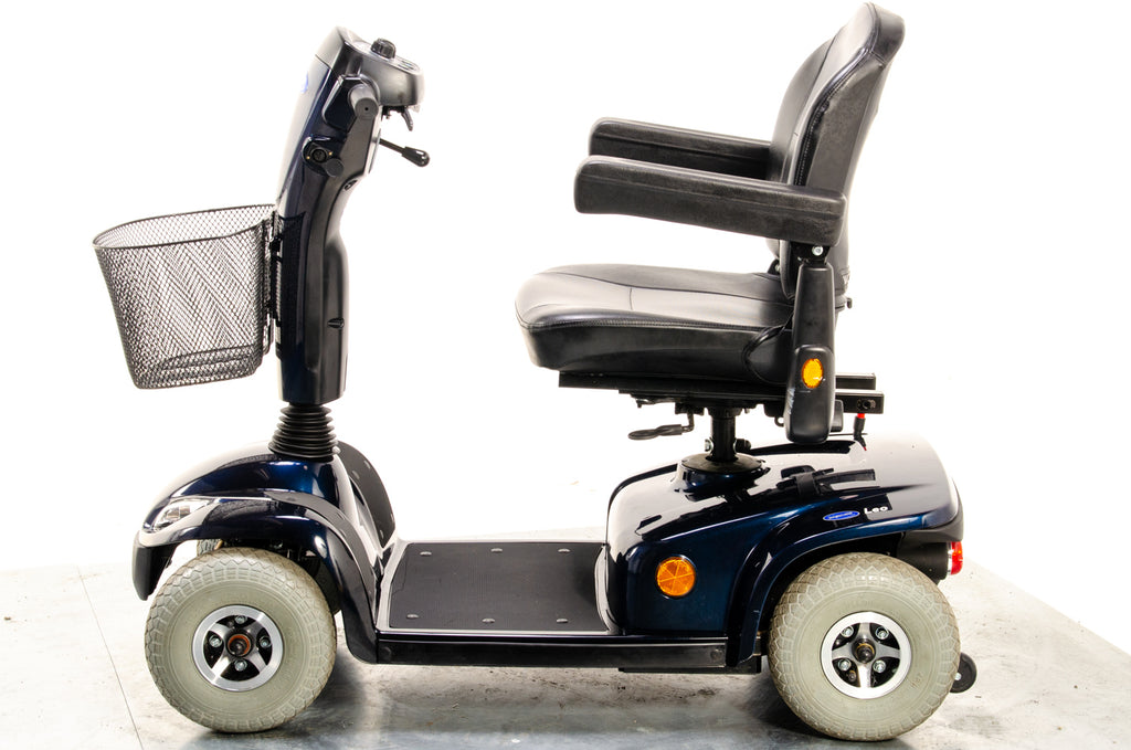 Invacare Leo Used Mobility Scooter Pavement Comfy Pneumatic Tyres Blue 13065
