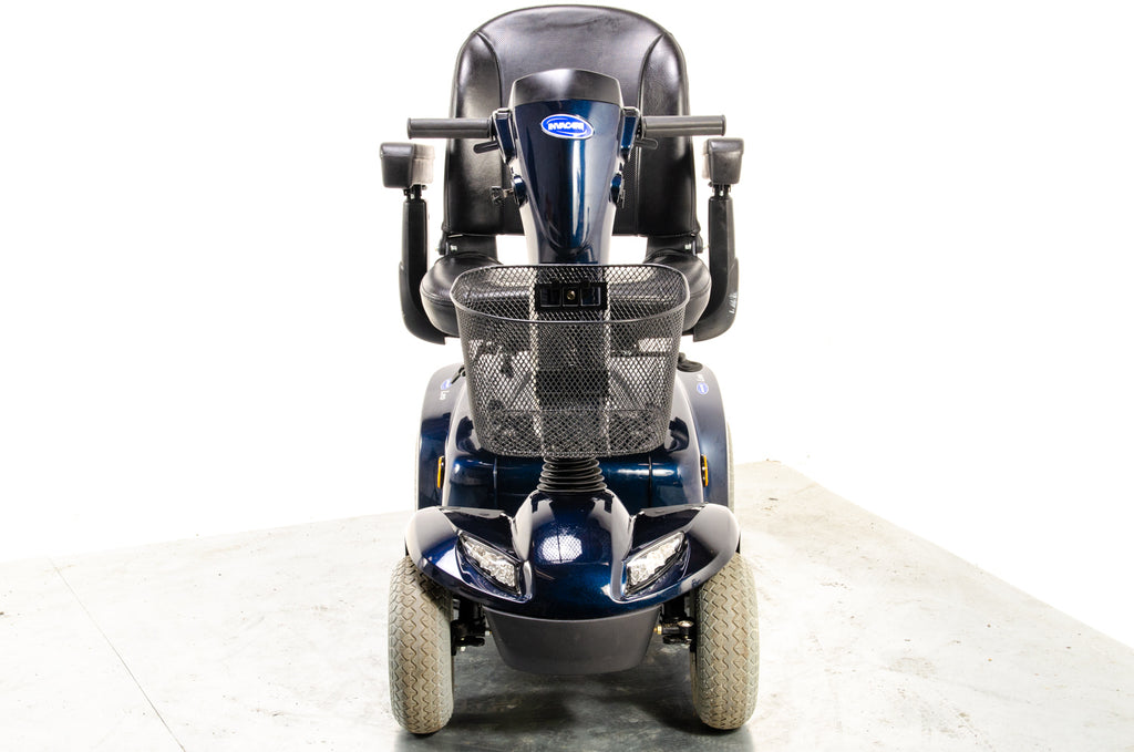 Invacare Leo Used Mobility Scooter Pavement Comfy Pneumatic Tyres Blue 13065