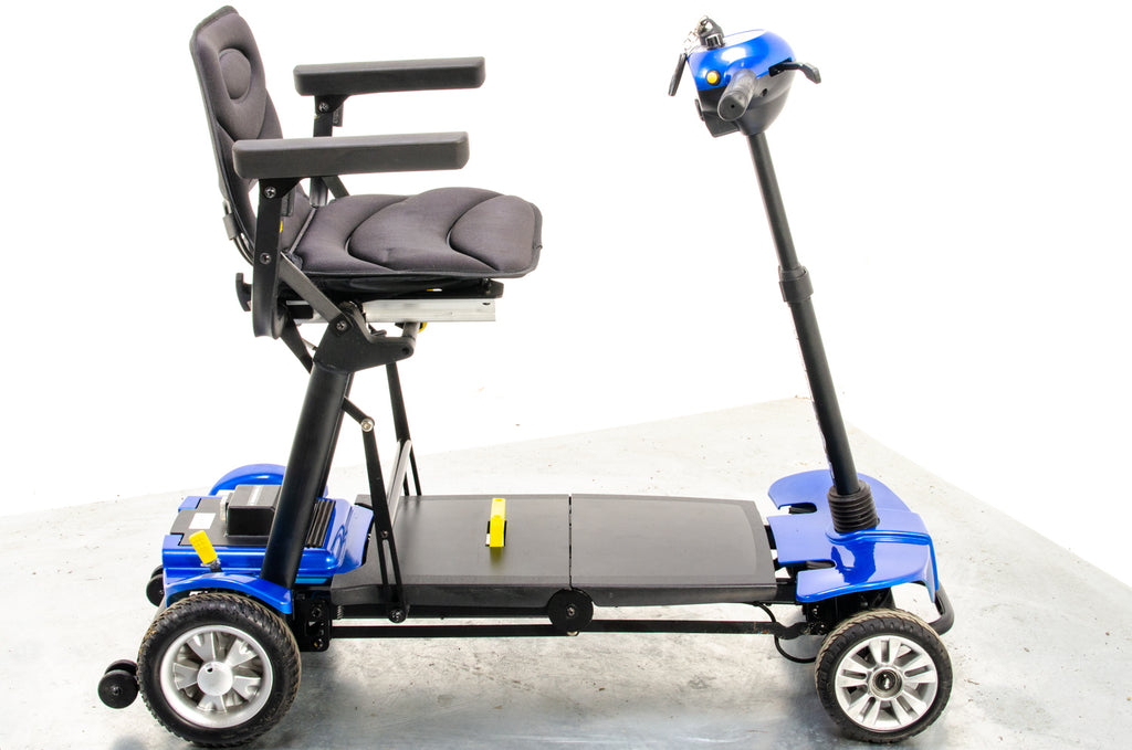 Globetrotter Used Mobility Scooter Remote Folding Lithium Lightweight eDrive Blue 13070