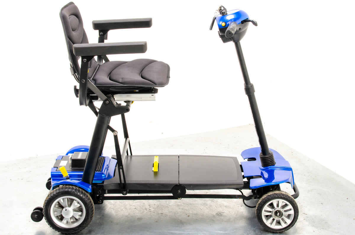 Globetrotter Used Mobility Scooter Remote Folding Lithium Lightweight eDrive Blue 13070