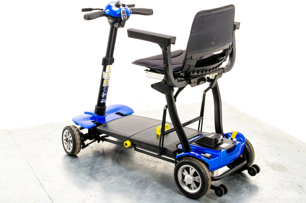 Globetrotter Used Mobility Scooter Remote Folding Lithium Lightweight eDrive Blue 13070
