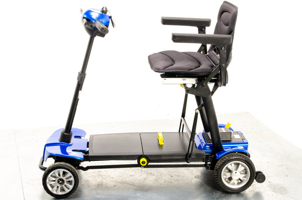 Globetrotter Used Mobility Scooter Remote Folding Lithium Lightweight eDrive Blue 13070