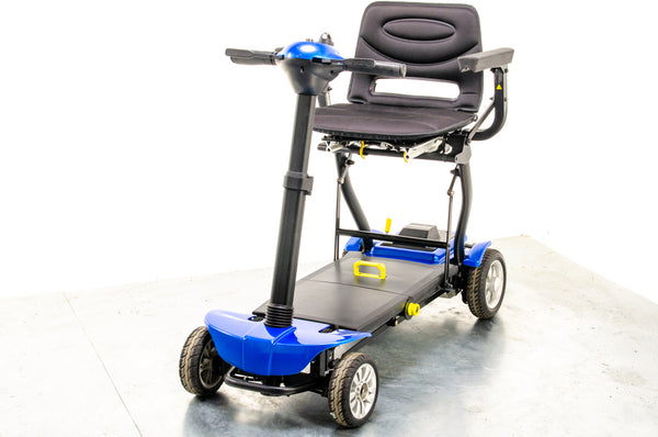 Globetrotter Used Mobility Scooter Remote Folding Lithium Lightweight eDrive Blue 13070