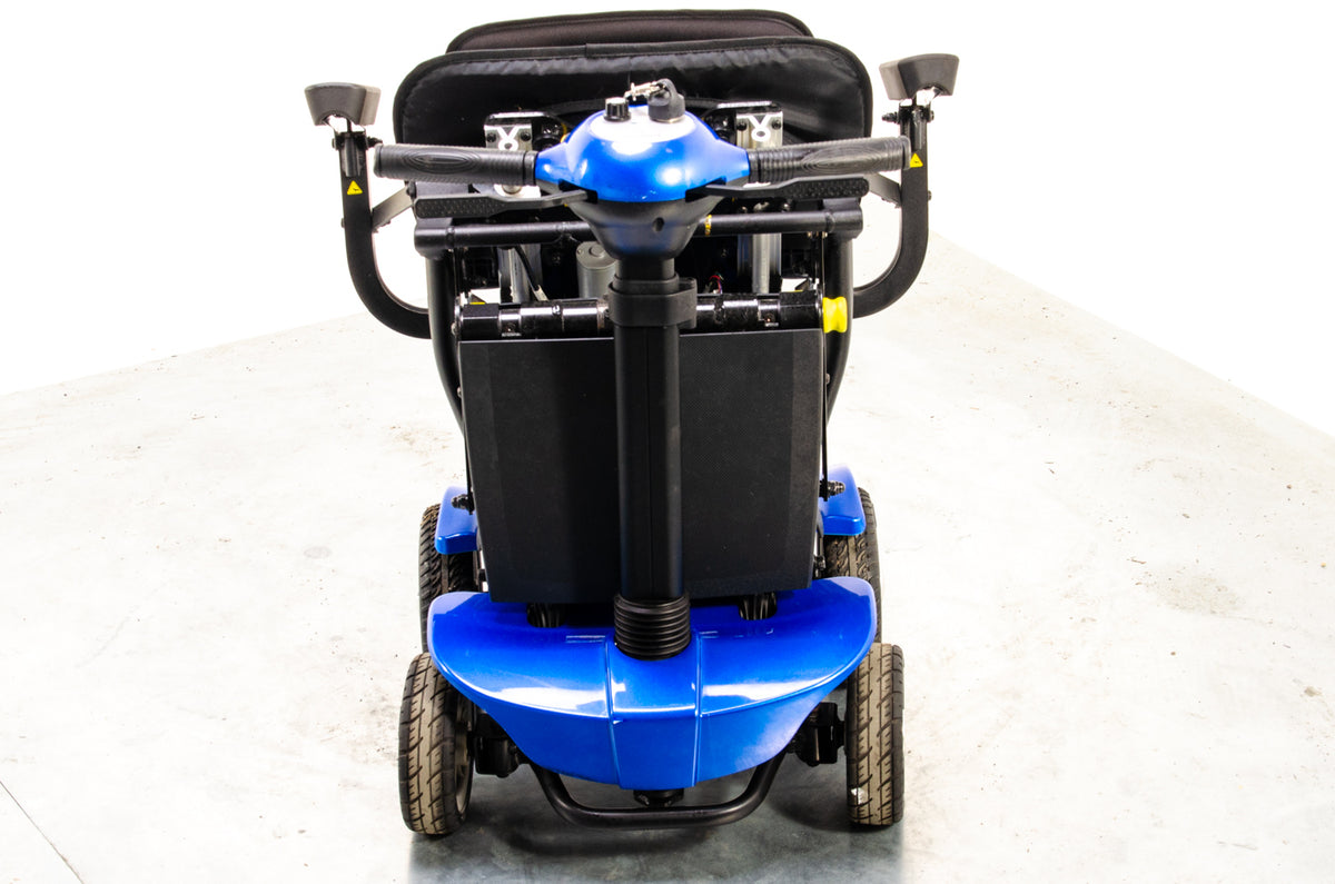 Globetrotter Used Mobility Scooter Remote Folding Lithium Lightweight eDrive Blue 13070