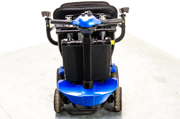 Globetrotter Used Mobility Scooter Remote Folding Lithium Lightweight eDrive Blue 13070