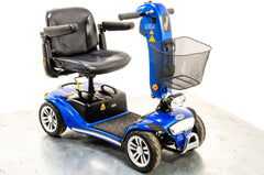 Shoprider Valencia Used Mobility Scooter Transportable Pavement GK10 Folding Blue 13278