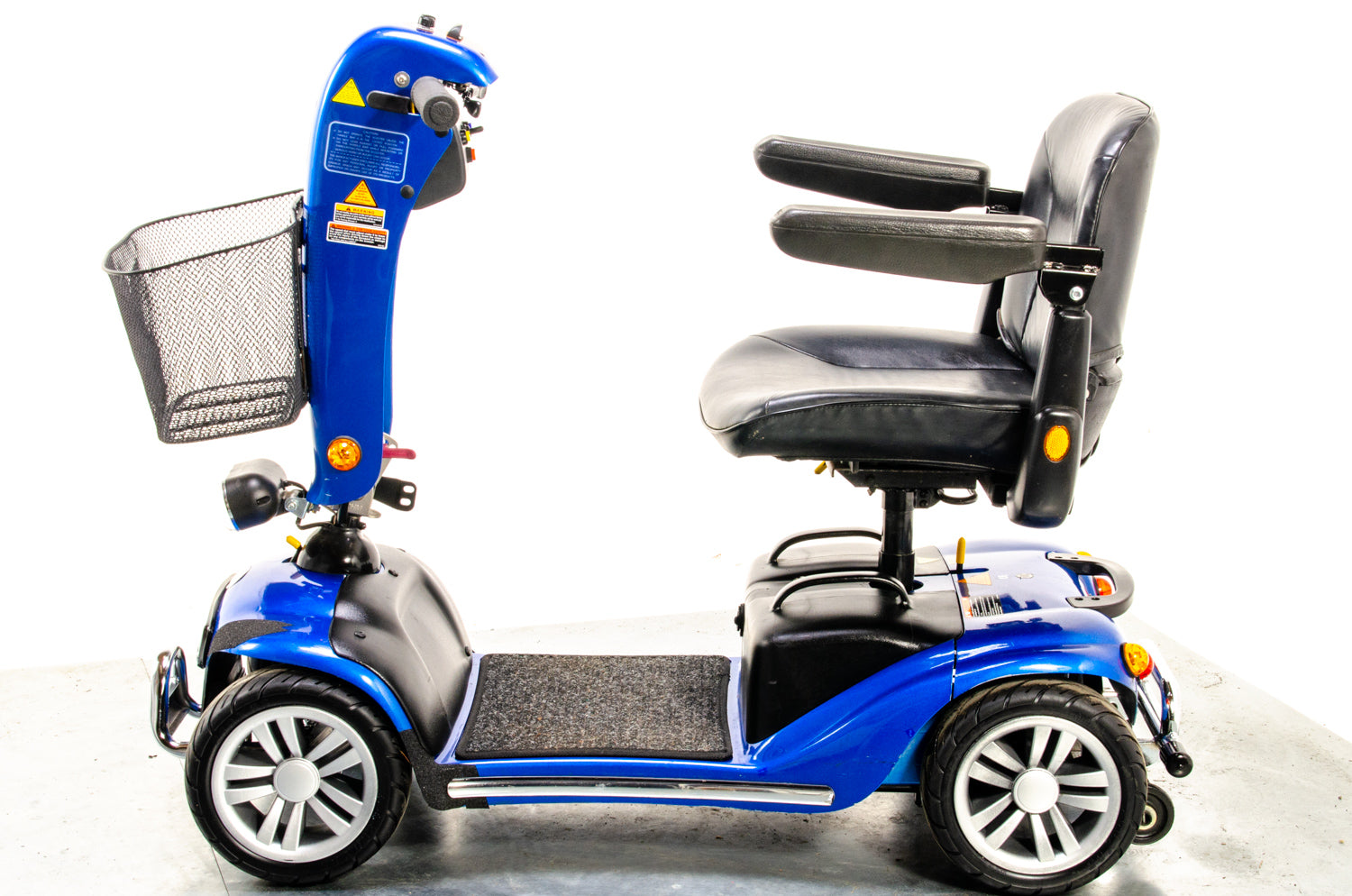 Shoprider Valencia Used Mobility Scooter Transportable Pavement GK10 Folding Blue 13278