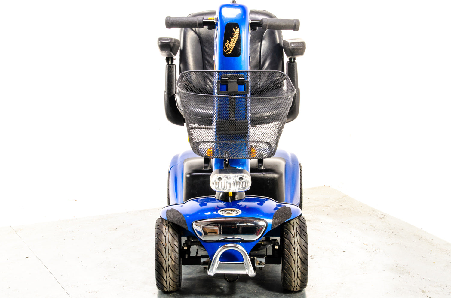 Shoprider Valencia Used Mobility Scooter Transportable Pavement GK10 Folding Blue 13278