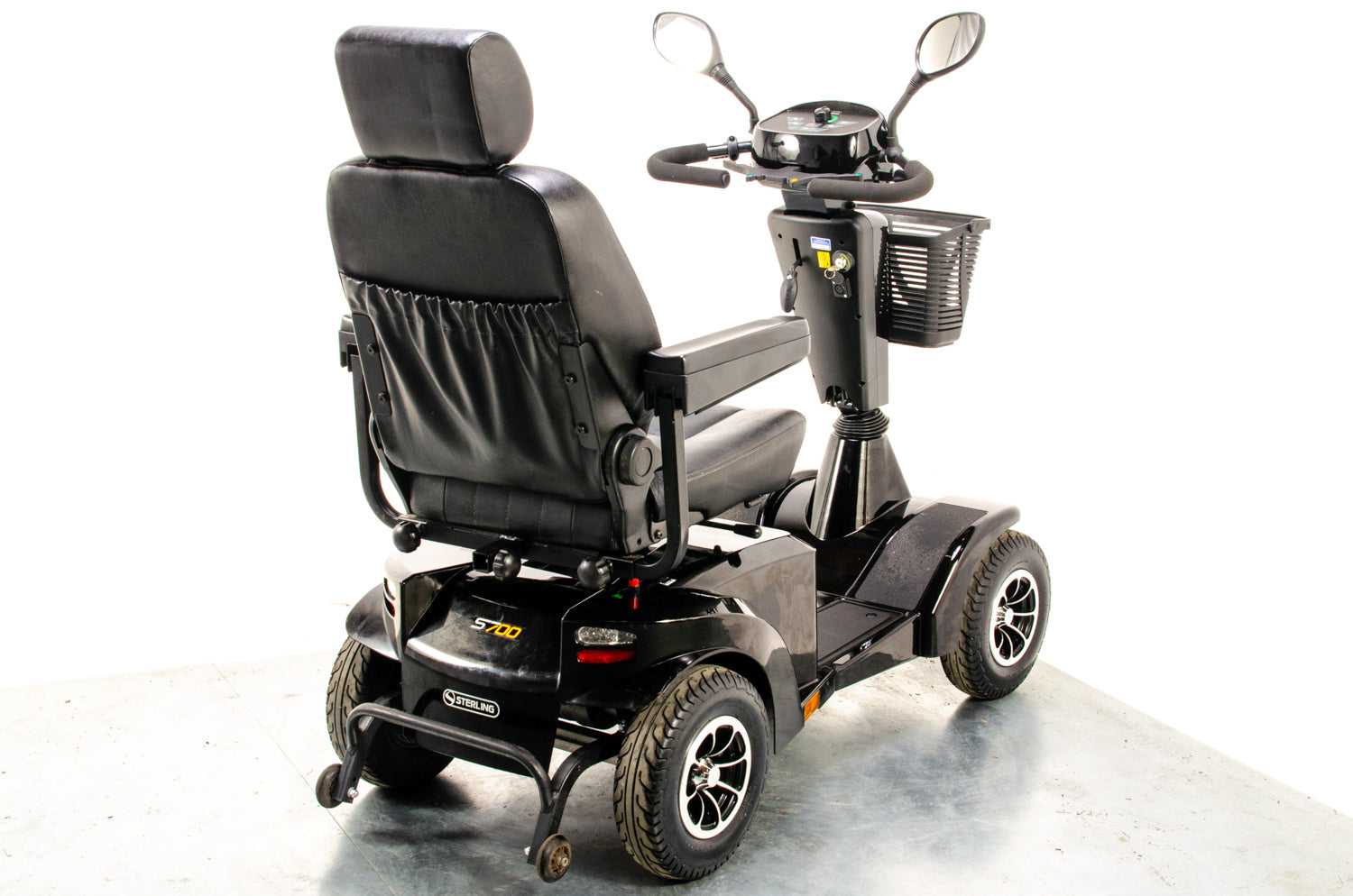 Sterling S700 Used Mobility Scooter Large 8mpoh All-Terrain Sunrise Medical Black 13078