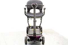 Globetrotter Used Mobility Scooter Remote Folding Lithium Lightweight eDrive Purple 13073