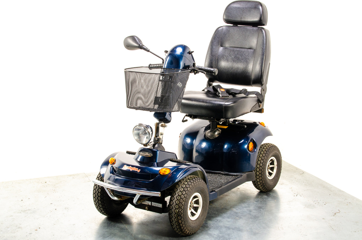 Freerider Kensington S Used Mobility Scooter Midsize All-Terrain Pavement Road Blue