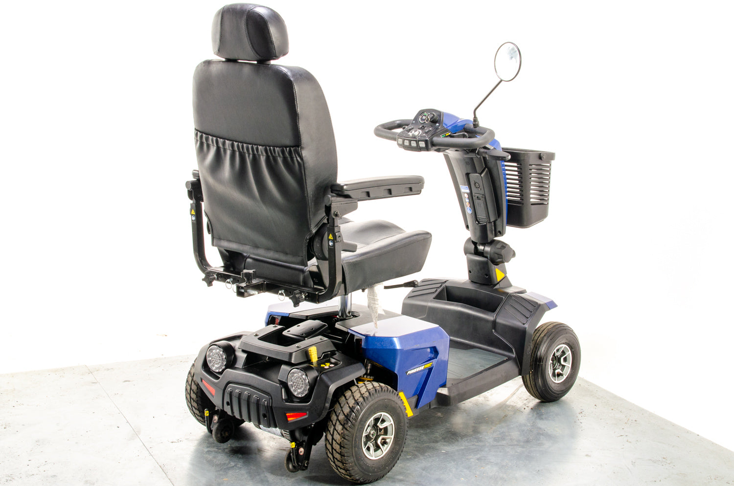 Pride Apex Finesse Sport Used Mobility Scooter 8mp Suspension Transportable Road Pavement