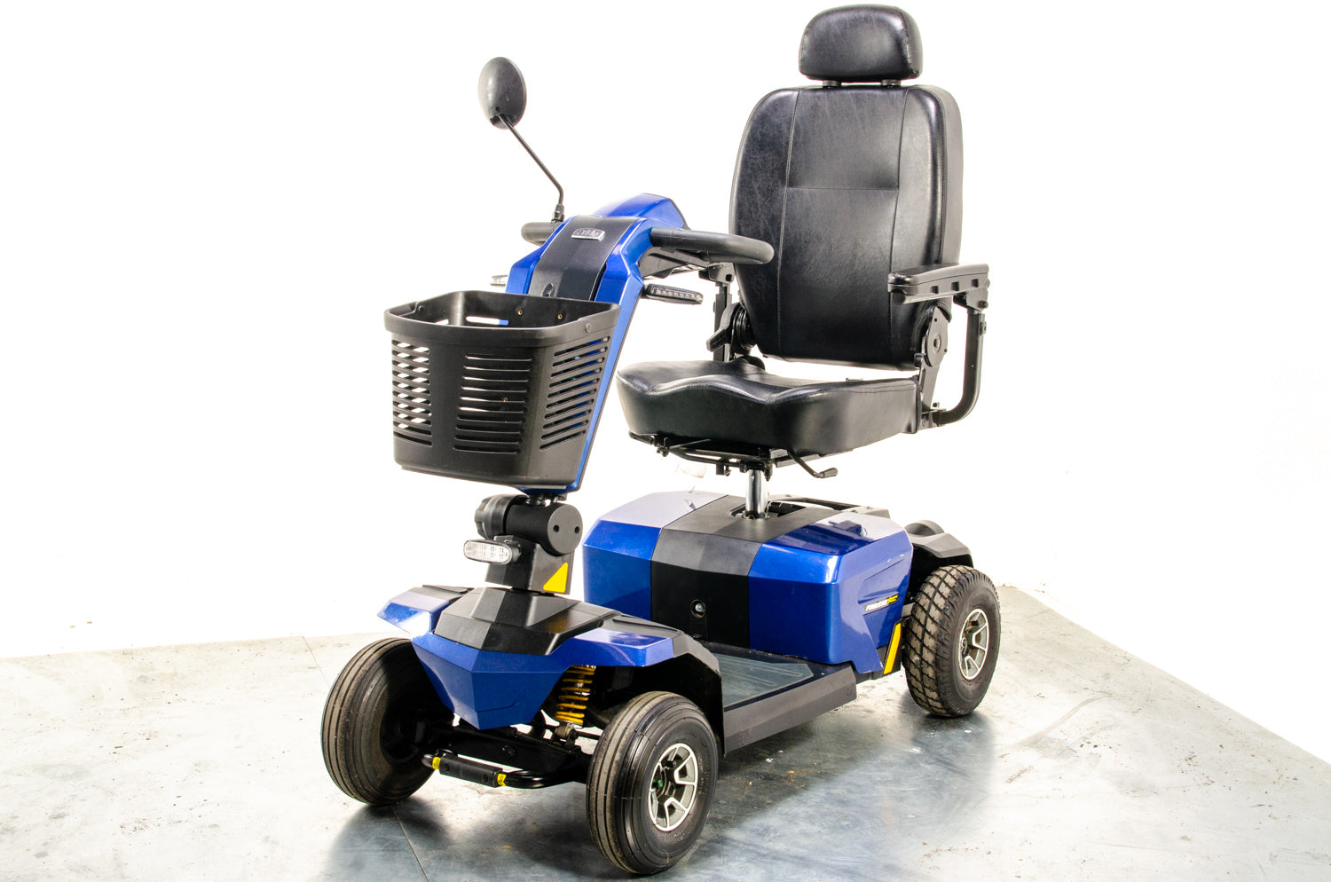 Pride Apex Finesse Sport Used Mobility Scooter 8mp Suspension Transportable Road Pavement