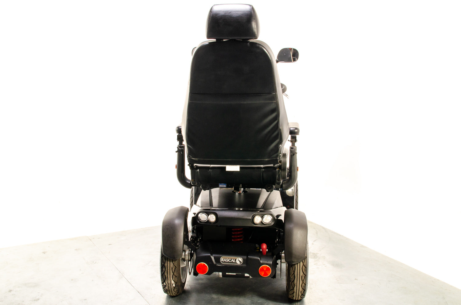 Rascal Vision Used Electric Mobility Scooter 8mph Large All-Terrain Road Legal Black Pneumatic Tyres 13282