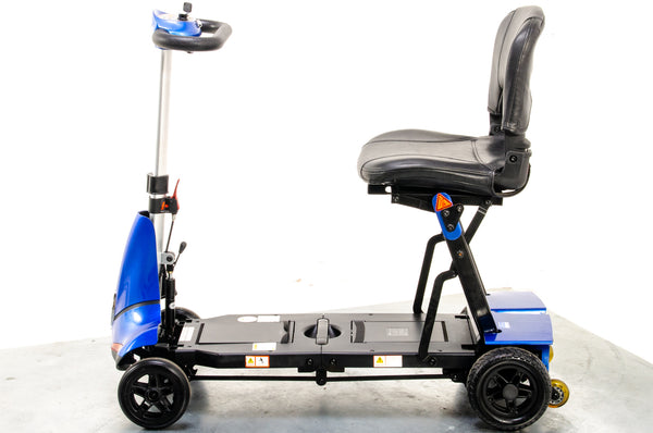 Monarch Mobie 4mph Folding Used Mobility Scooter Lithium Travel Small Travel Blue 13350