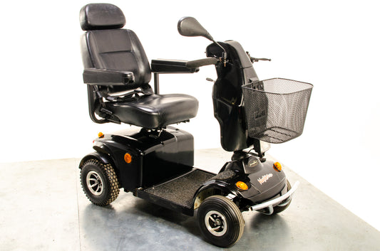 Freerider Mayfair 8 Deluxe Used Mobility Scooter 8mph Class 3 Black Suspension Pneumatic Road Pavement 1500